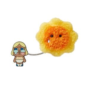 POP MART - CryBaby Crying Again Plush Badge - Baby Blonde
